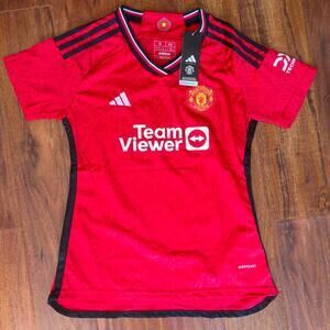 Manchester United 23/24 Authentic Home Soccer Football Jersey